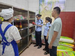 共查抄考点学校食堂1